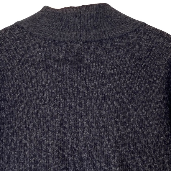 J. Crew Ribbed Open Front Alpaca Merino Wool Blend Cardigan, Size X-Small - Picture 6 of 9